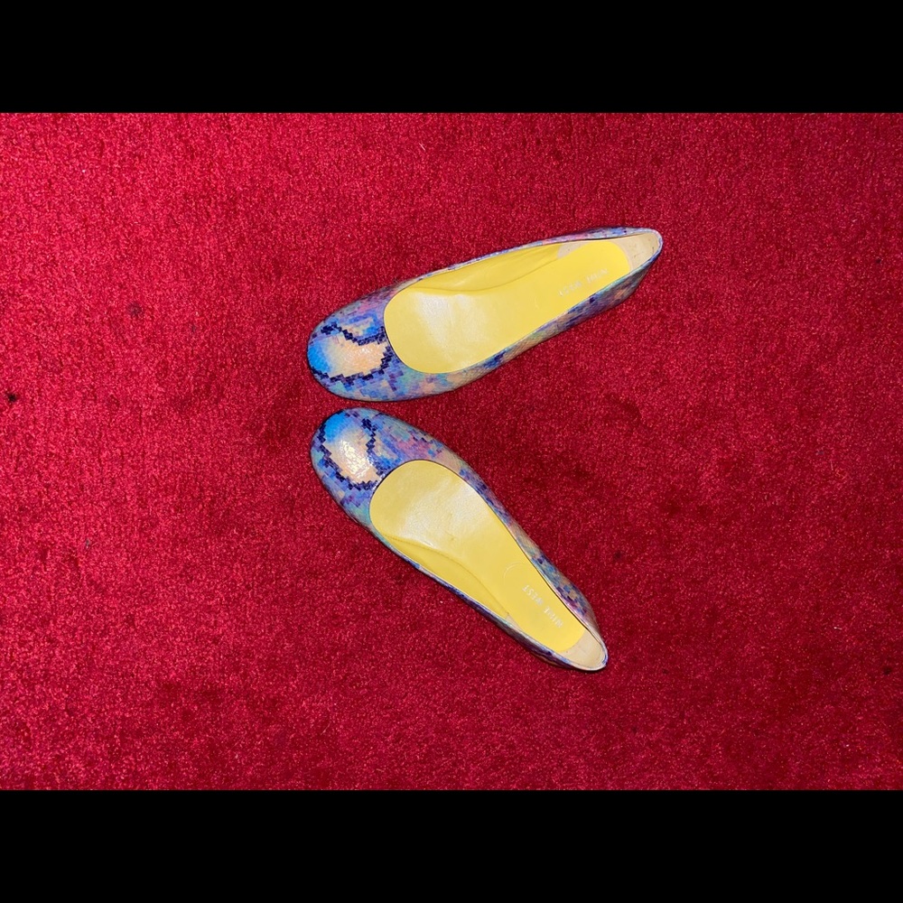 9 West Fruit Loop Colored Flats